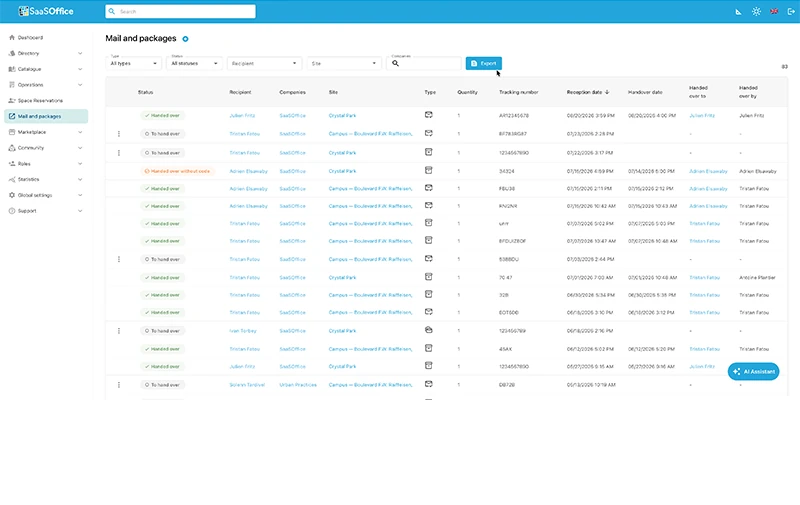 Step 5: BI Export