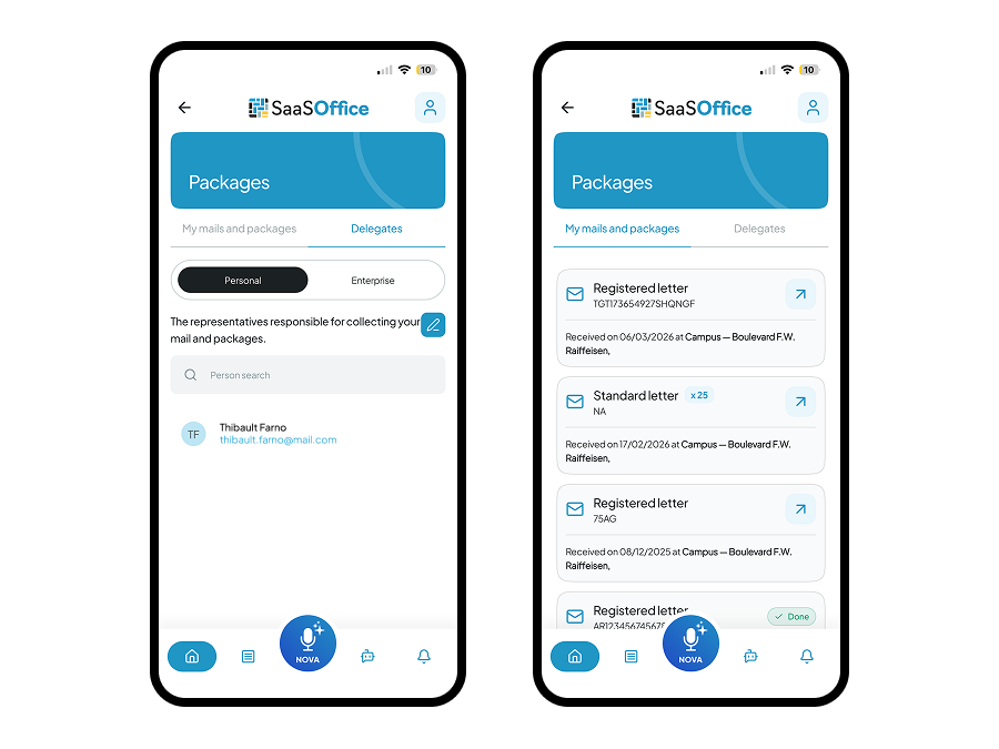 Building-branded occupant app, exploring services