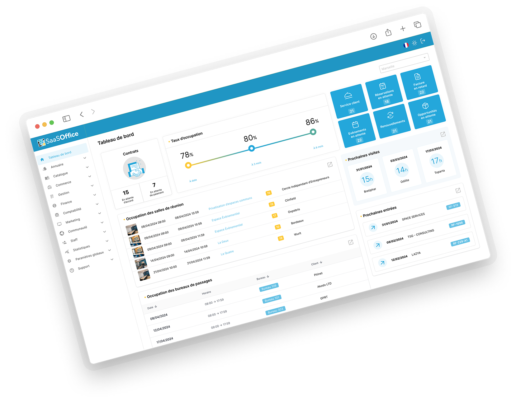 SaaSOffice plateforme saas